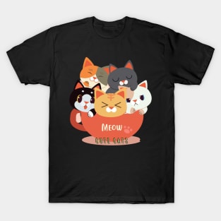 ( meow )  Cute cats T-Shirt